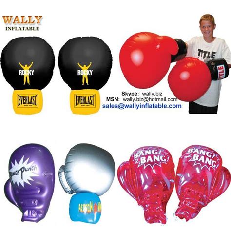 inflatable punching gloves